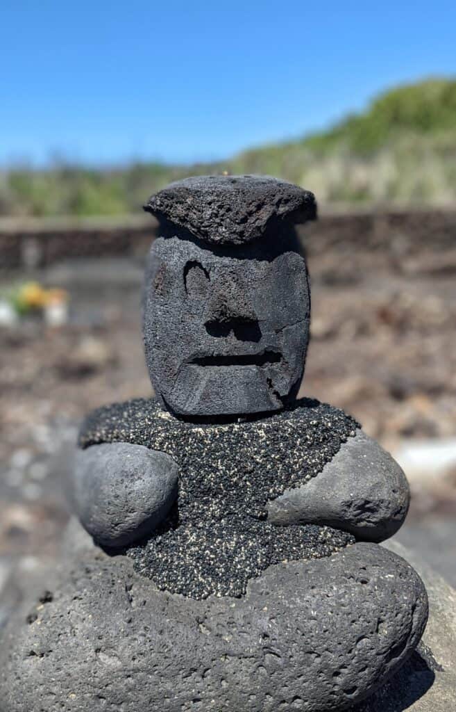 graveyard statue