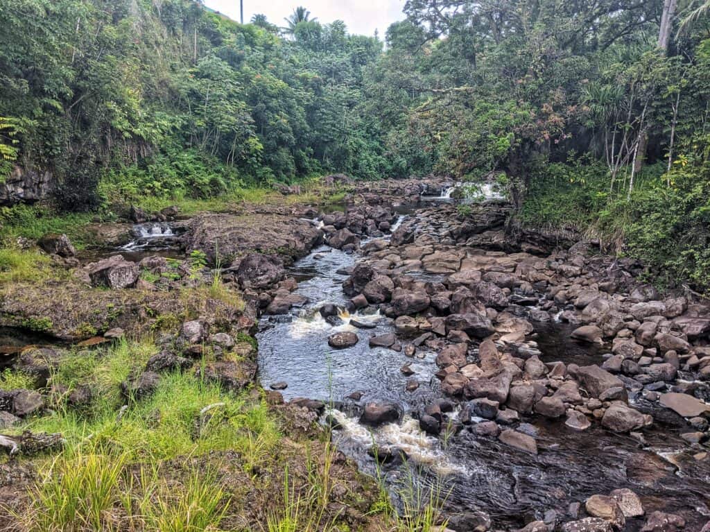lower umauma falls is not one you need to strain to see of big island waterfalls
