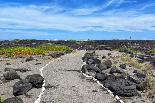some trails are sand and lava biking in kona
