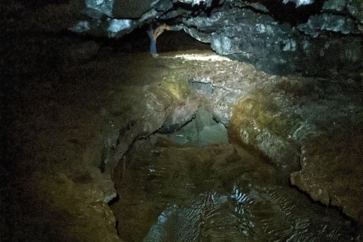 hiking in kaumana cave is a things to do on the big island at night
