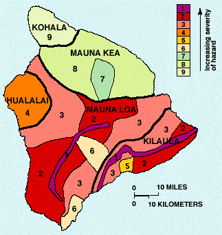 this is a lava zone map showing the danger zones