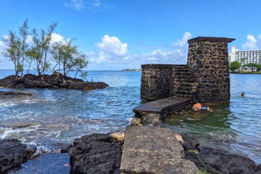 tower jumping on coconut island in hilo