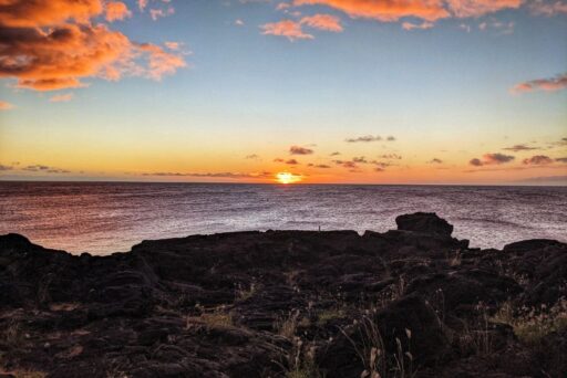 sunset at south point