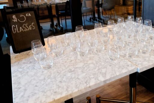 snohomish wine walk commemorative glasses for sale