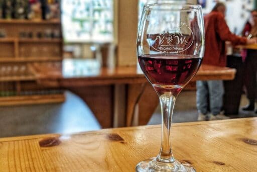 volcano winery tasting