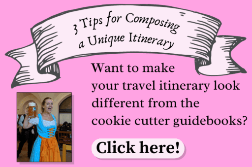 3 tips for composing a unique itinerary