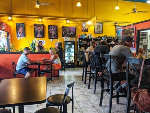 interior of the booch bar