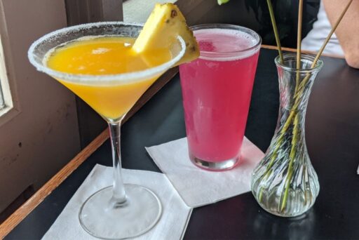 delicious tropical cocktails