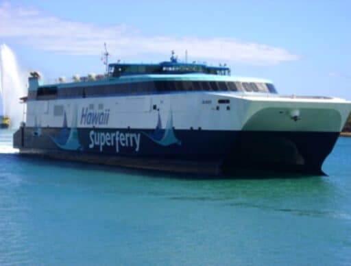 hawaii superferry no longer in existence. it also was never a ferry from oahu to big island