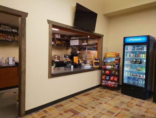 Leavenworth Adventure Park snack cafe counter
