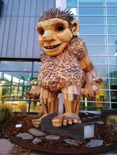 full shot of frankie feetsplinters our first pnw troll
