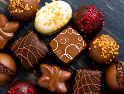 chocolate bon bon