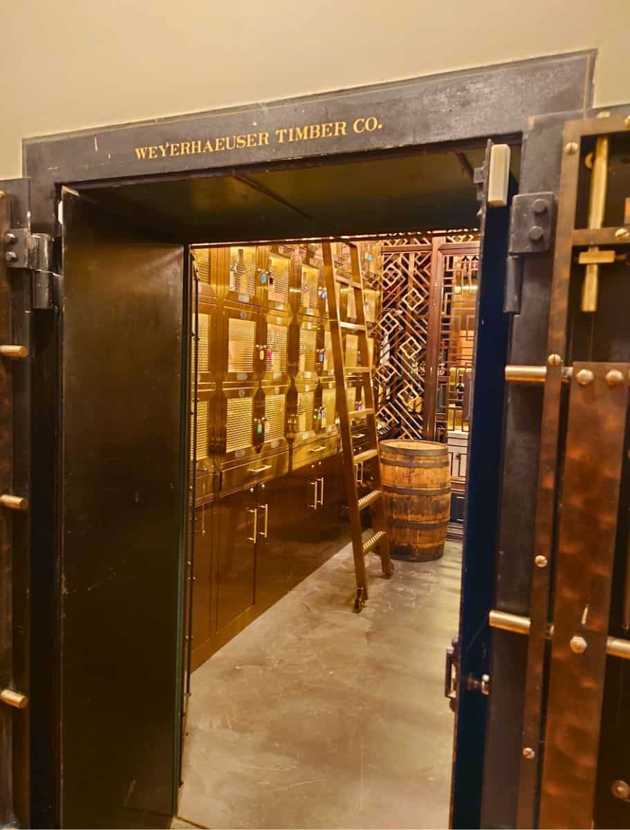doorway into the historic vault