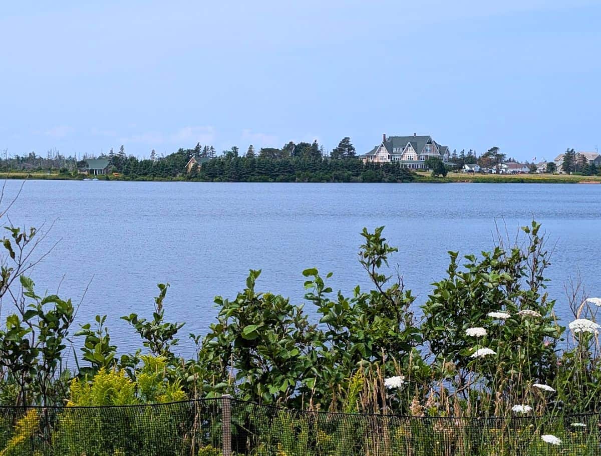 Dalvay Lake with Dalvay by the Sea across the way